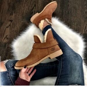 UGG McKay Women's Brown Sheepskin Ankle Boots